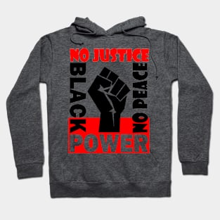 NO JUSTICE! NO PEACE! 2A Hoodie